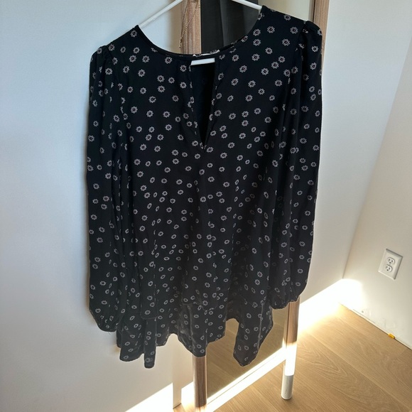 Free people Black Floral Women's Dress - Picture 2 of 4